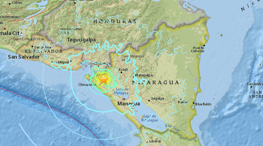 Nikaragva: Plitak zemljotres magnitude 6,1; serija naknadnih zemljotresa osjetila se i u El Salvadoru, Hondurasu i Kostariki