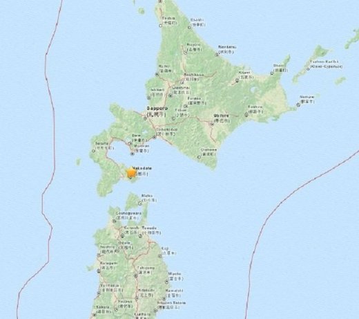 Registrovan zemljotres magnitude 5,3 na japanskom ostrvu Hokaido