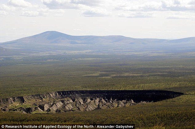 Zbog klimatskih promjena krater Batagajka u Sibiru se konstantno povećava