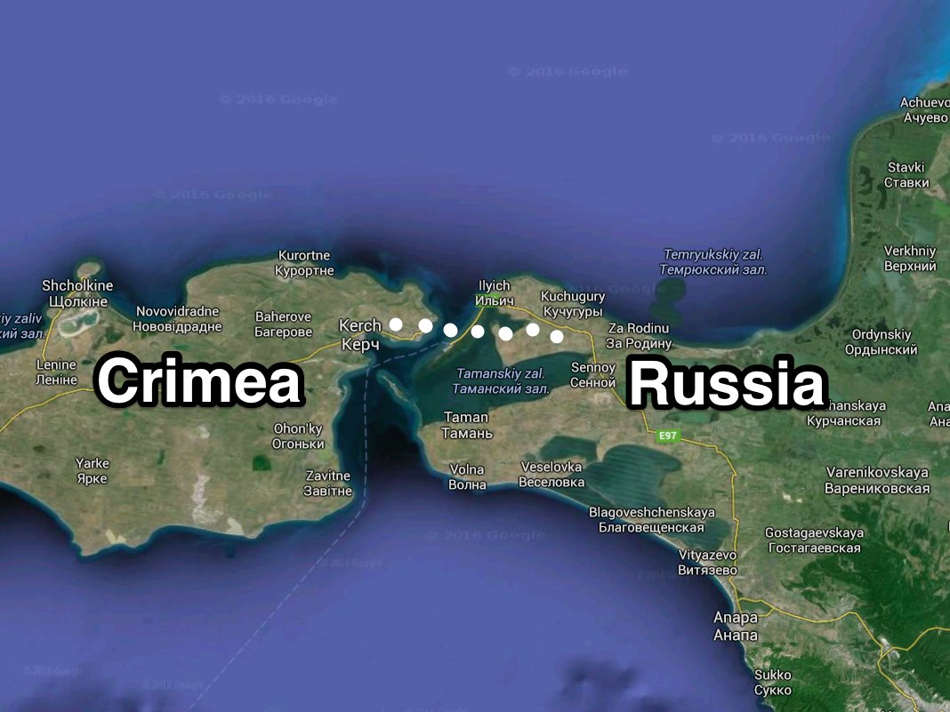 Krimski most, koji spaja Krim i Rusiju, biće dugačak 19 kilometara
