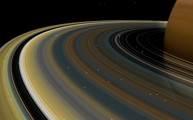 NASA: Recorded disorder in sexual Saturn's ring