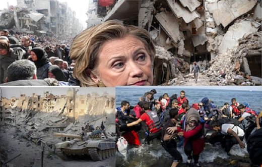 Hilary Klinton: Uništiti Siriju za Izrael