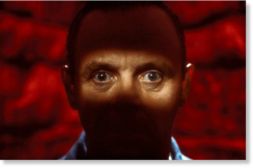 Anthony Hopkins glumi psihopatu Hannibala Lectera u filmu 'Silence of the Lambs '