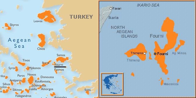 Olupine 45 broda, od antičkih vremena do 19.vijeka, pronađeni na istoku Egejskog mora