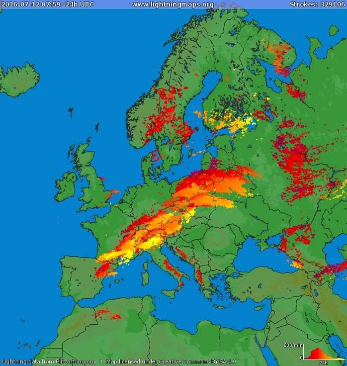 Nevrijeme u Evropi: Jaka kiša, grad i snažni vjetrovi nanijeli veliku štetu
