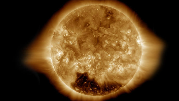 NASA otkrila ogromnu koronalnu rupu na Suncu