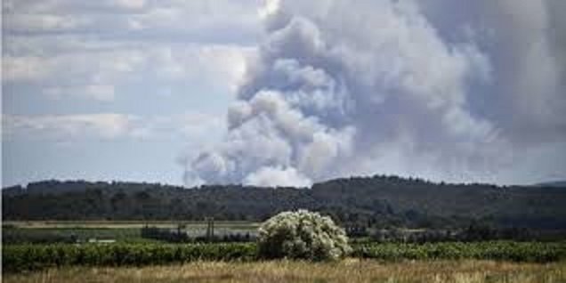 Požar u 4 kampa na jugu Francuske: Hiljade turista evakuisano, 1 vatrogasac poginuo 