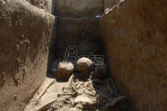 Pronađena rimska porodična grobnica iz 3 vijeka na lokalitetu Viminacijum u Kostolcu