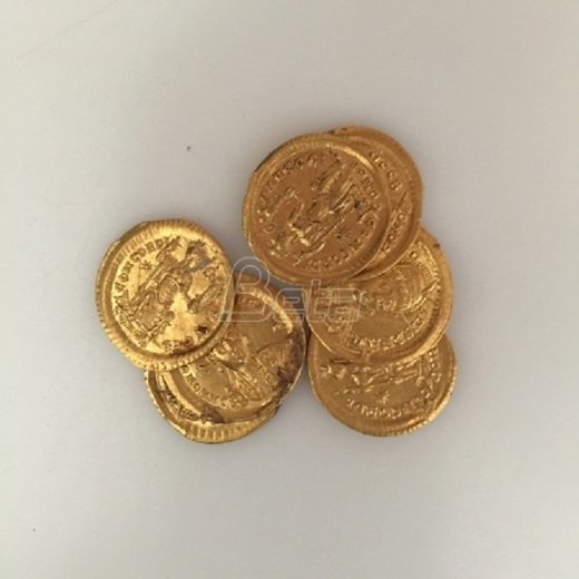 Pronađena je i ostava zlatnog novca, što je jedinstveni nalaz na Viminacijumu, dodao je on i objasnio da je reč o sedam zlatnih novčića iz vremena careva Honorija (tri komada) i Teodosija II (četiri komada), koja je pohranjena nakon prestanka korišćenja m