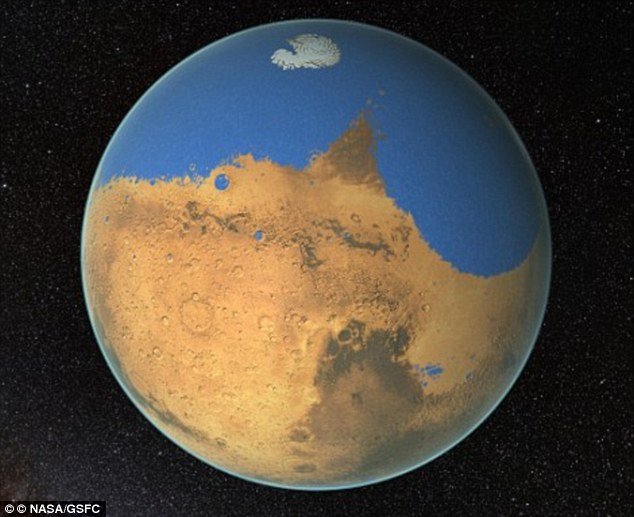 Marsove vene nastale su isparavanjem drevnih Marsovih jezera