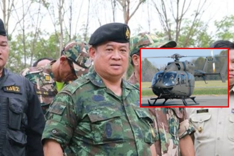 U padu tajlandskog vojnog helikoptera poginulo 5 osoba