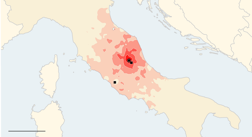 U Italiji broj poginulih u zemljotresu porastao na 247, u protekla 24 sata zabilježena još 22 zemljotresa