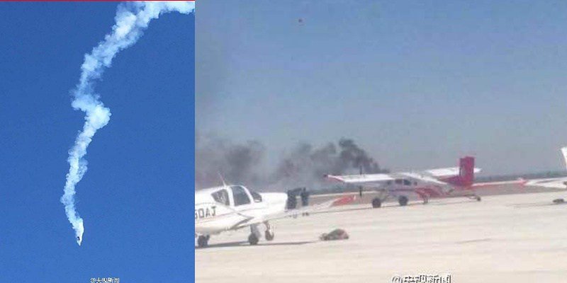 U padu akrobatskog aviona u Kini poginuo pilot