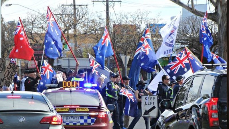Australija rasističke demonstracije