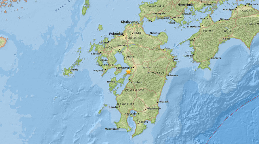 Plitak zemljotres magnitude 5,1 registrovan u oblasti Kumamoto, Japan