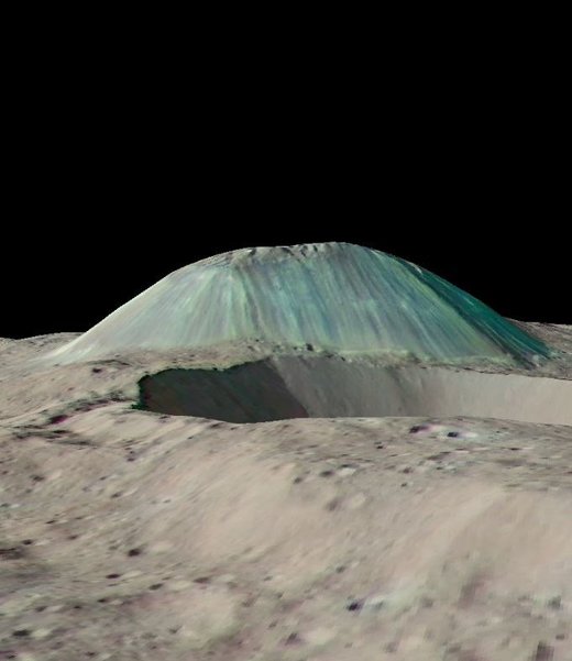 NASA: Na Ceresu postoji ledeni vulkan koji izbacuje kipuću slanu vodu
