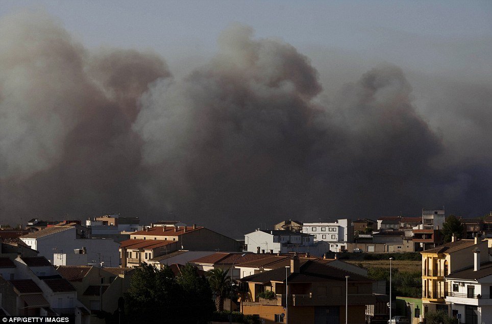 Na istočnoj obali Španije bjesne požari, stotine evakuisano