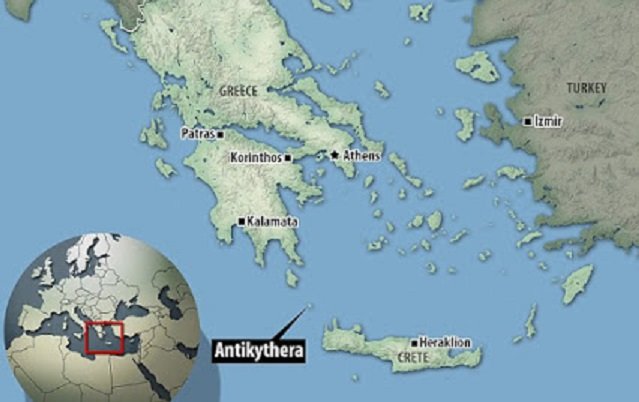 2000 godina stari ljudski ostaci pronađeni u moru kod grčkog ostrva Antikitira
