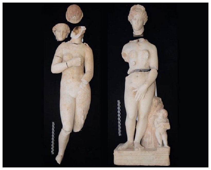 Statua Afrodite, rimske boginje ljubavi, pronađena u Petri u Jordanu