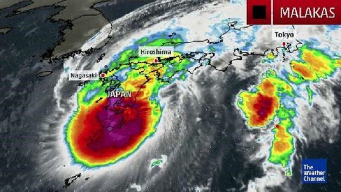 Tajfun Malakas donio poplave na jugozapadu Japana, evakuisano 600.000 stanovnika