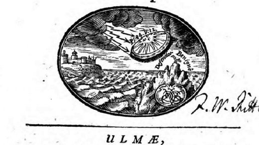 Na koricama knjige iz 1716 godine prikazan NLO?