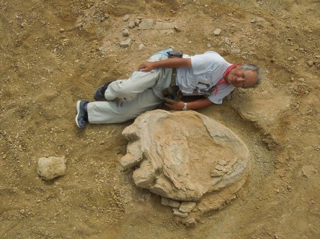 Istraživači, u Gobi pustinji, pronašli jedan od najvećih otisaka stopala dinosaura