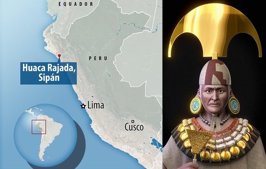 3D tehnologija vraća u život vladara Sipana iz Moča kulture sa sjevera Perua