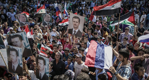 syrians support putin