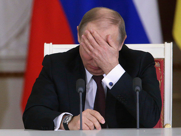 putin facepalm