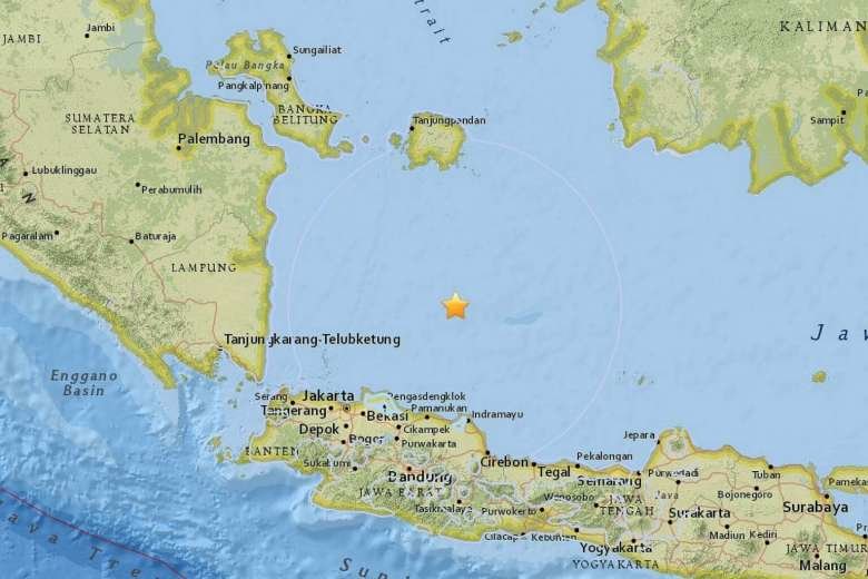 Indonezija: Potres magnitude 6,5 zabilježen u moru kod otoka Jave
