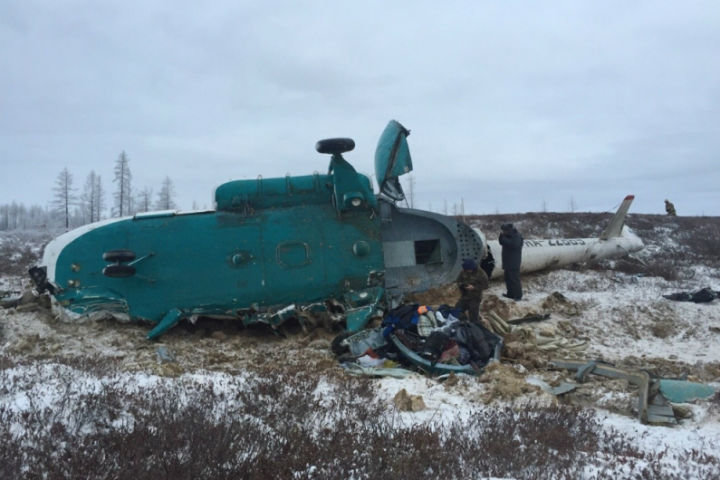 U padu helikoptera u Sibiru 19 osoba poginulo