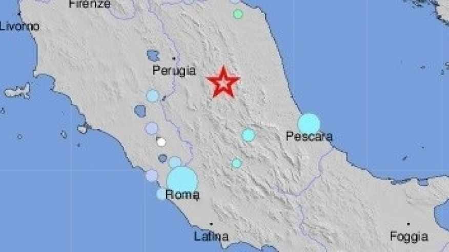 Plitak potres magnitude 5,4 pogodio centralnu Italiju