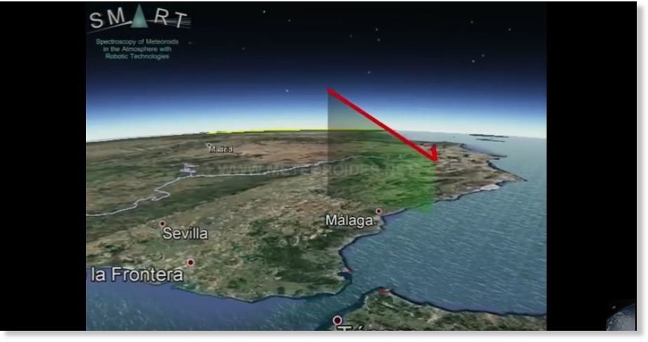 Iznad pokrajine Kordoba u Španiji snimljena meteorska vatrena lopta