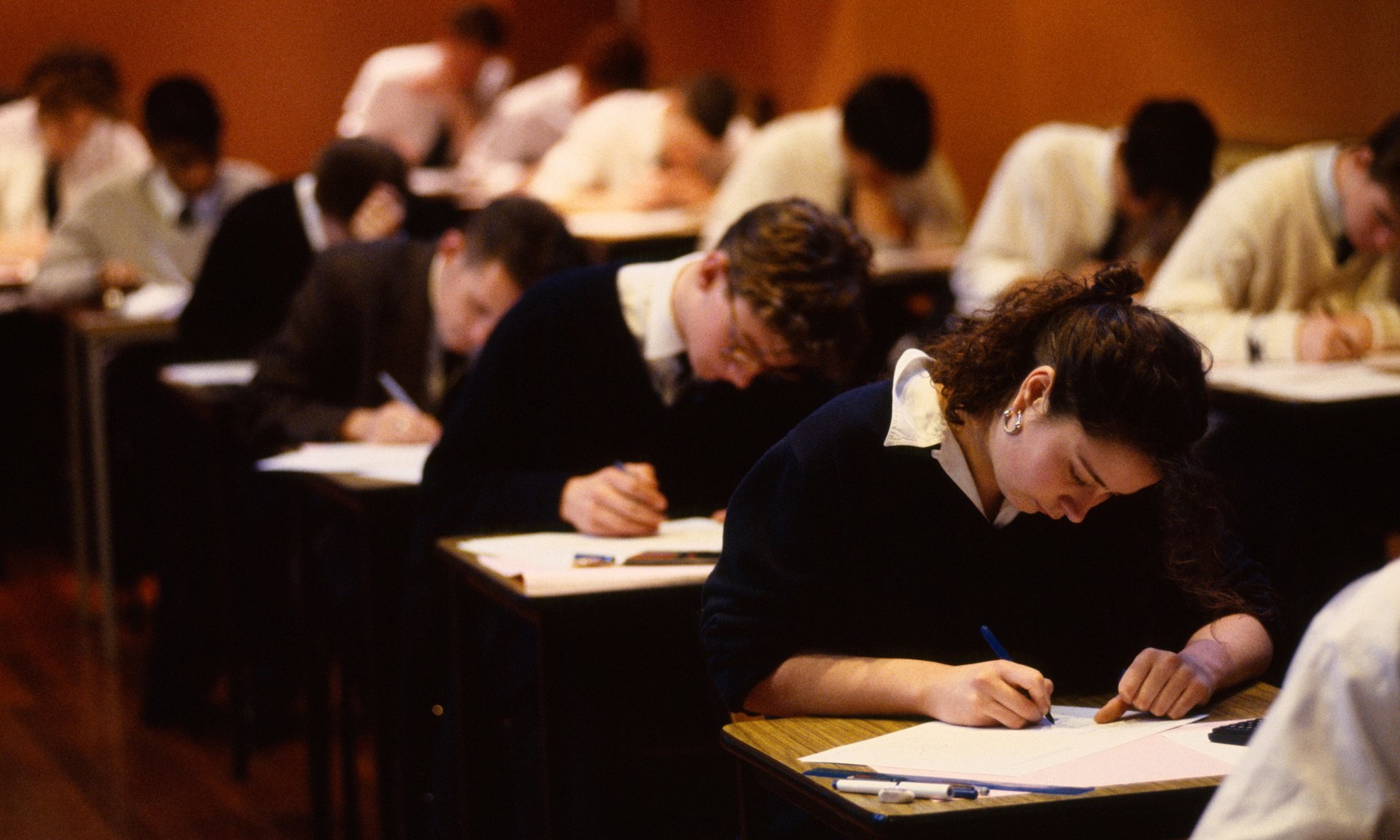 Everyone is born creative, but it is educated out of us at school Exams 
