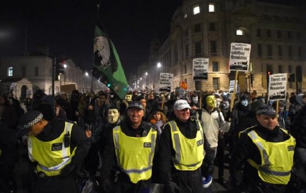 Klikni za povećanje Širom svijeta protestni marš Milion maski