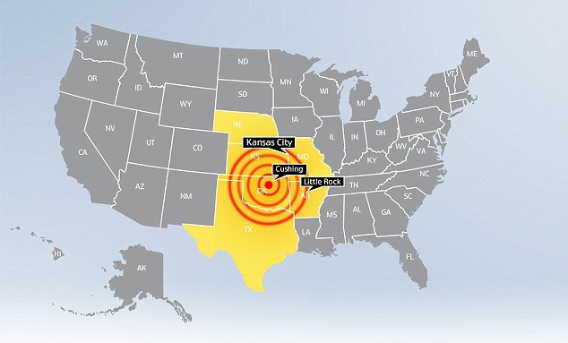Vrlo plitak zemljotres magnitude 5,0 potresao Oklahomu, osjetio se u Kanzasu, Misuriju i Arkanzasu