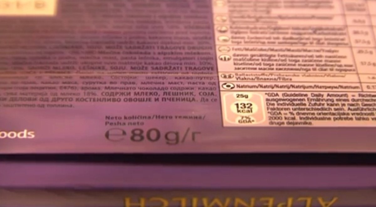 milka chocolate