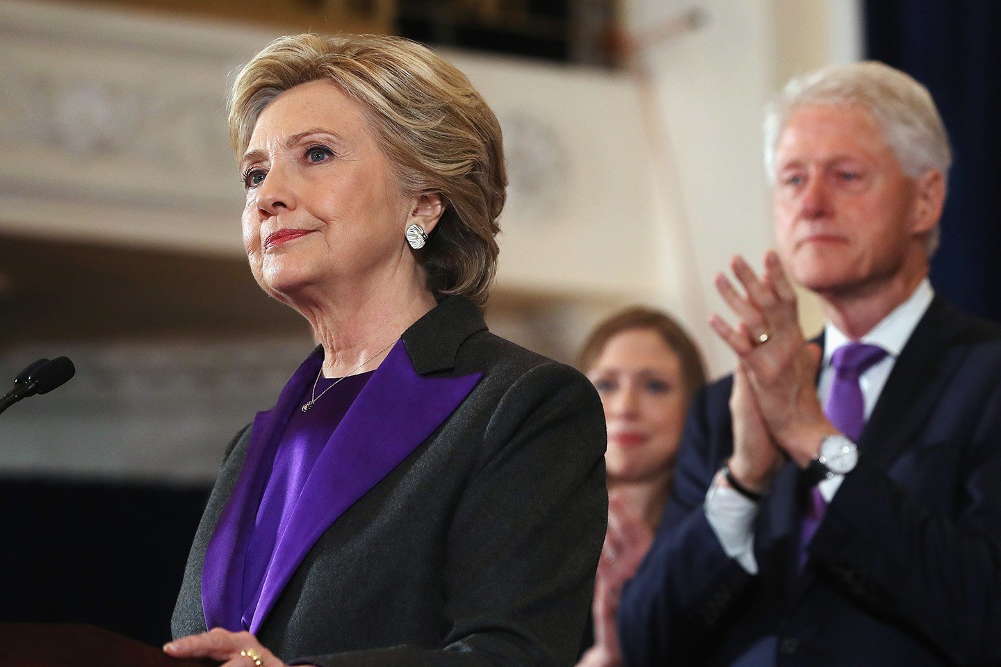 Clintons purple revolution