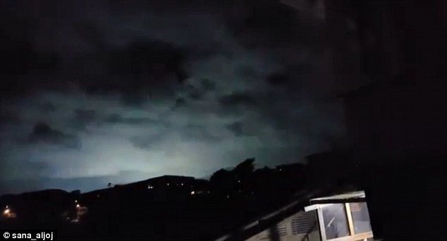 Čudno svjetlo na nebu Novog Zelanda u vrijeme potresa