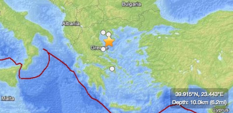 Plitak zemljotres magnitude 5,1 blizu Soluna u Grčkoj