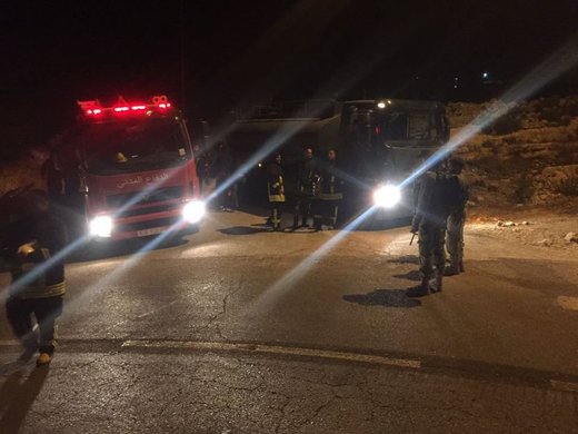Klikni za povećanje Palestinci ponudili Izraelu vatrogasne ekipe kako bi pomogli pri gašenju vatrene stihije
