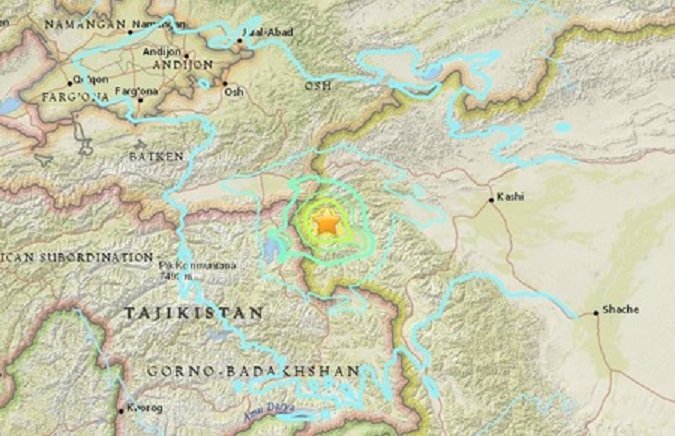Plitak potres na sjeverozapadu Kine magnitude 6,5