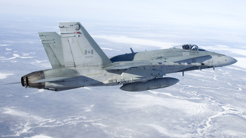 Srušio se kanadski borbeni avion