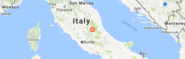Jako plitak zemljotres magnitude 4,4 zabilježen u središnjoj Italiji
