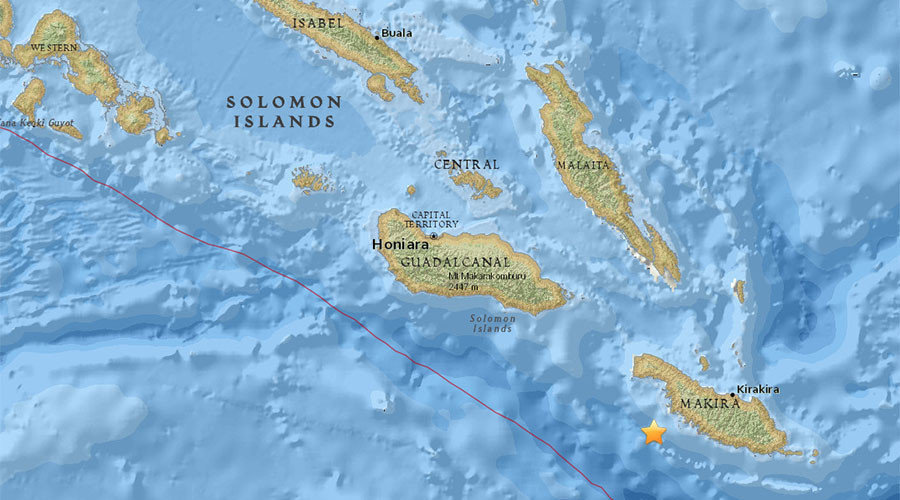 Uzbuna zbog mogućeg cunamija južni Pacifik nakon potresa magnitude 7,7 kod Solomonskih otoka