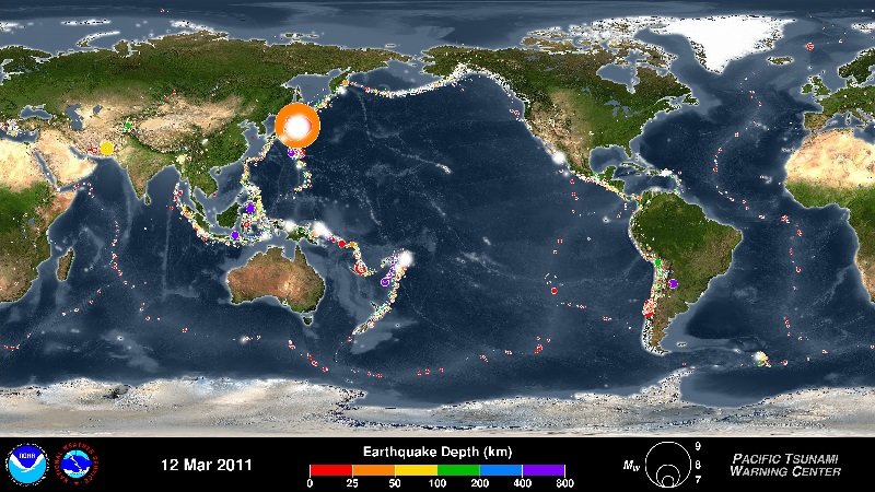 earthquakes 15 years
