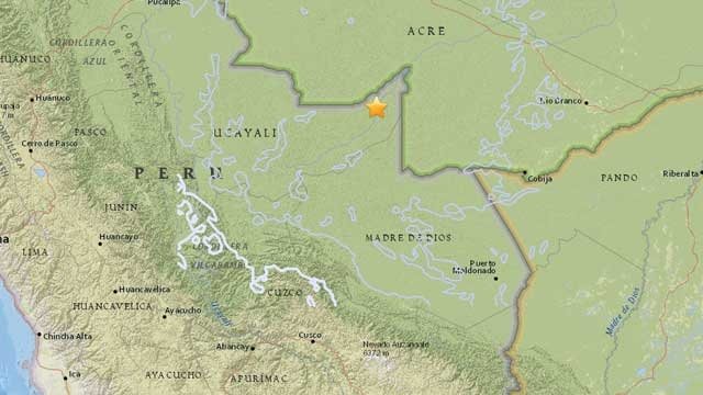 U Peruu zabilježen zemljotres magnitude 6,1