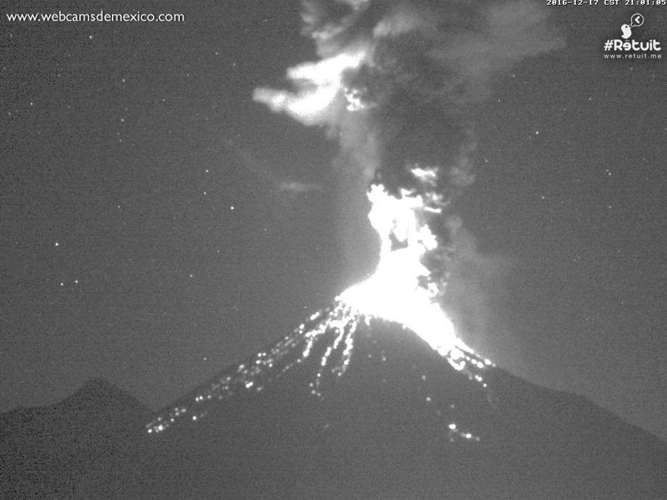 Meksiko: Najjača erupcija vulkana Kolima u posljednjih 16 mjeseci