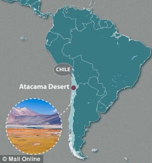 Čile: Nova istraživanja pokazuju da se voda nekad nalazila u srcu pustinje Atakame
