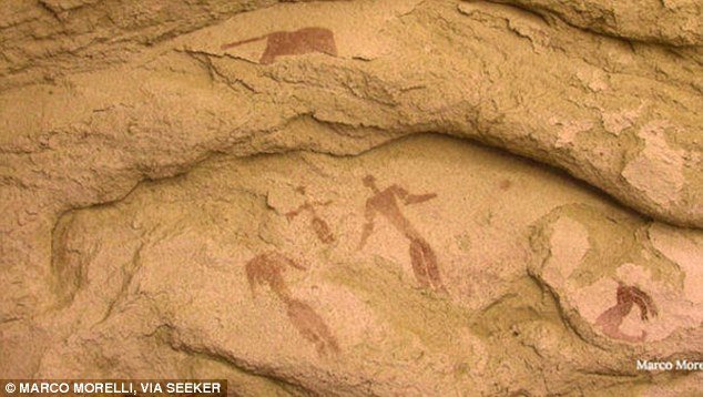 Egipatske jaslice starije 3000 godina od Isusa: U Sahari pronađen crtež u stijeni